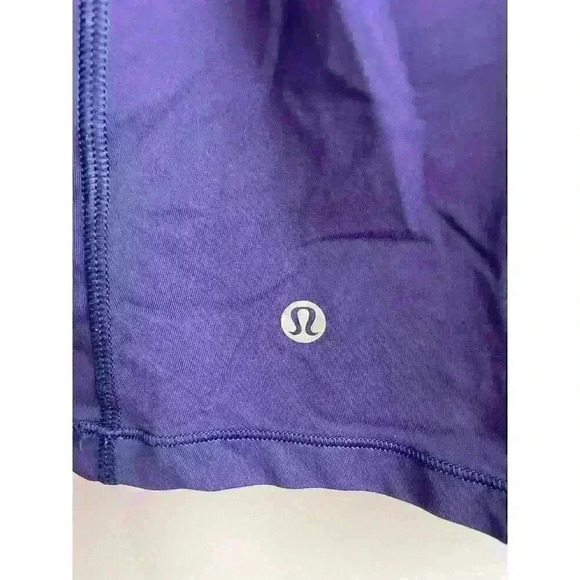 Lululemon Athletica Fast as Light 2 in 1 Athletic Tank Sports Bra Blue Size M - Picture 6 of 7